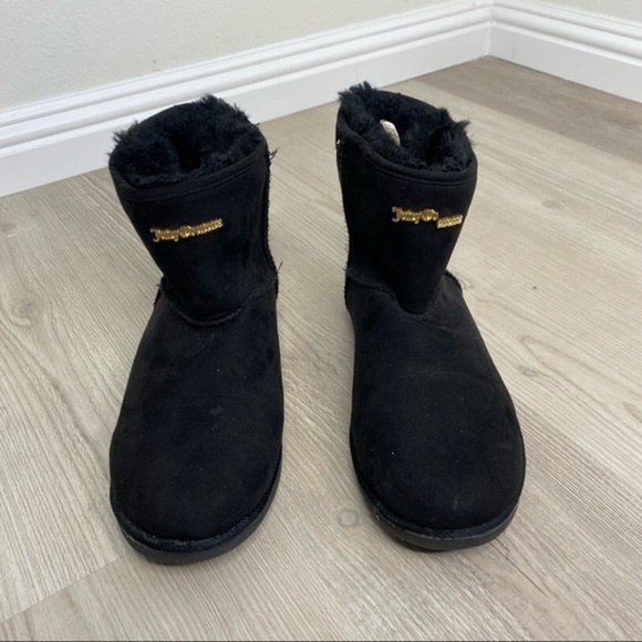 Juicy Couture black snow/winter boots - Picture 9 of 9
